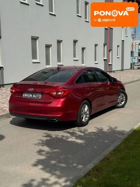 Hyundai Sonata, 2015 г., Бензин, 135 тыс. км, Седан, Красный, Днепр (Днепропетровск) AT-10420260 фото