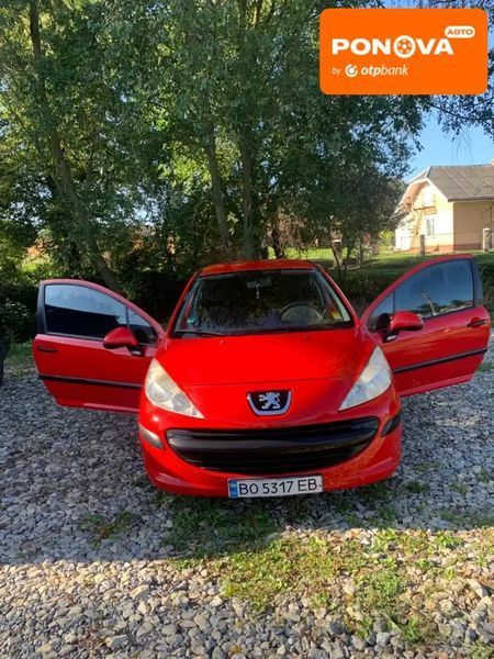 Peugeot 207, 2008 г., Бензин, 240 тыс. км, Хетчбек, Красный, Трибухівці AT-10402749 фото