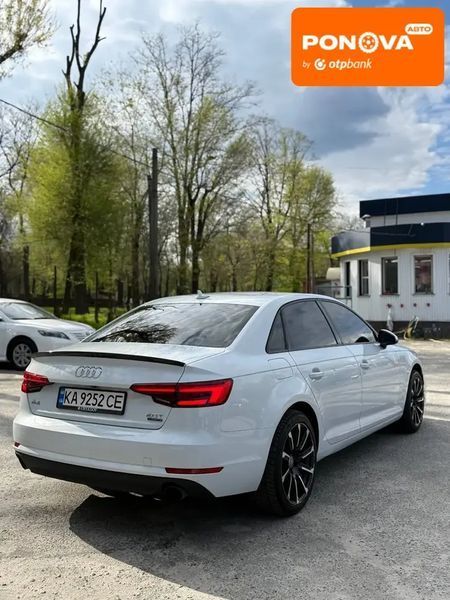 Audi A4, 2016 р., Бензин, 185 тис. км, Седан, Білий, Дніпро (Дніпропетровськ) AT-10417203 фото