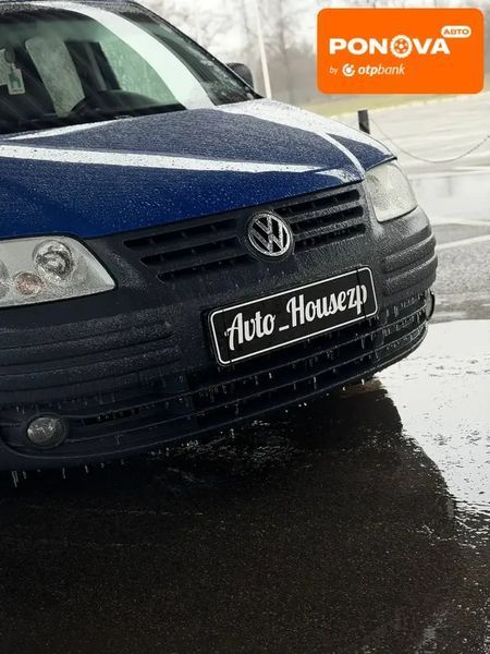 Volkswagen Caddy, 2007 г., Газ пропан-бутан / Бензин, 231 тыс. км, Минивен, Синий, Запорожье AT-10409805 фото