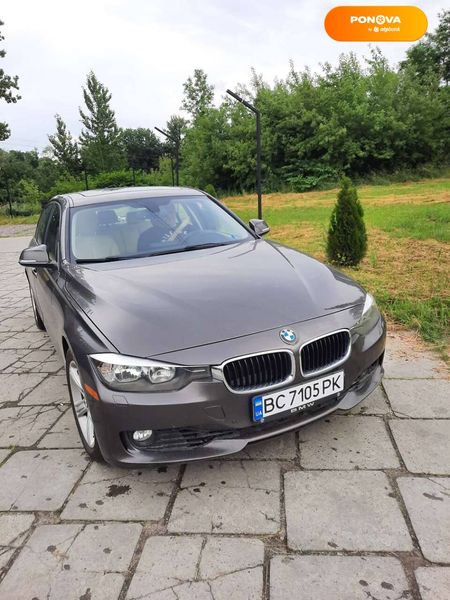BMW 3 Series, 2014, Бензин, 2 л., 163 тис. км, Седан, Сірий, Львів Cars-Pr-68574 фото