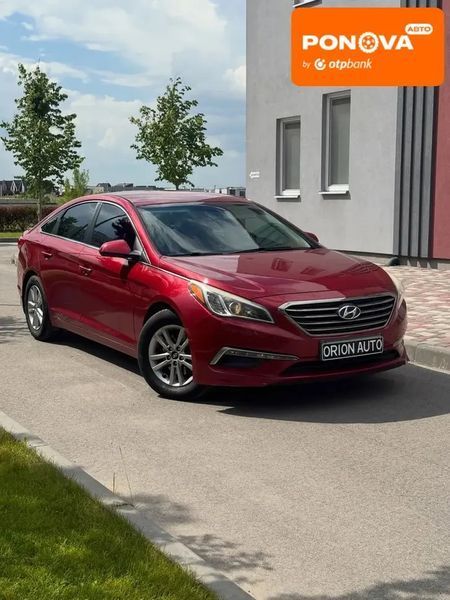 Hyundai Sonata, 2015 г., Бензин, 135 тыс. км, Седан, Красный, Днепр (Днепропетровск) AT-10420260 фото