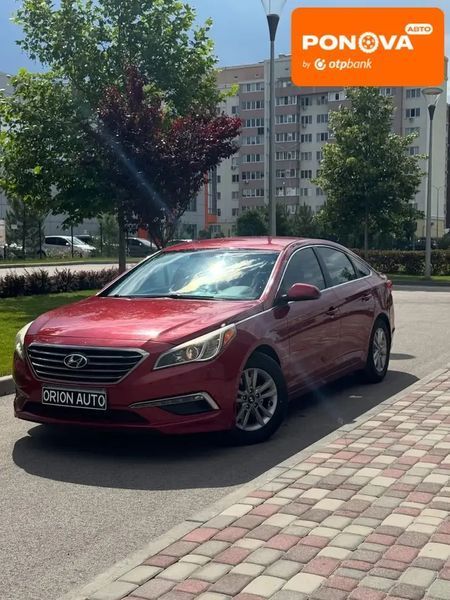 Hyundai Sonata, 2015 г., Бензин, 135 тыс. км, Седан, Красный, Днепр (Днепропетровск) AT-10420260 фото