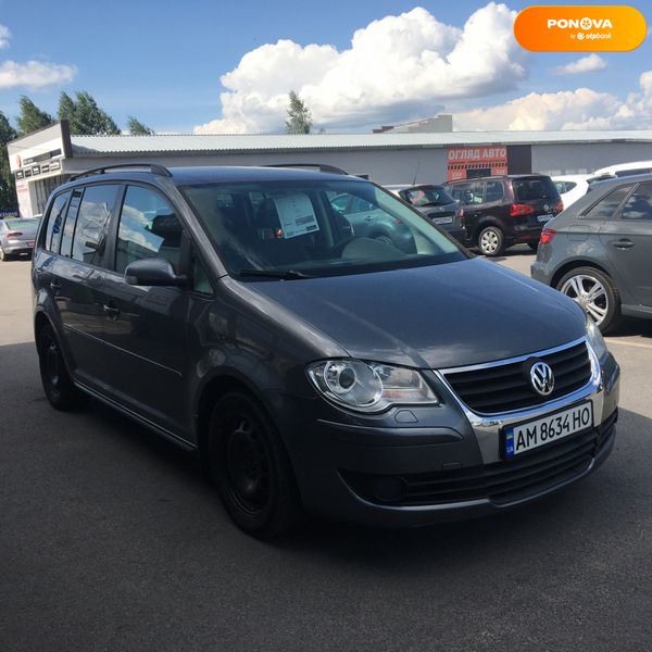 Volkswagen Touran, 2007, Бензин, 1.4 л., 221 тис. км, Універсал, Сірий, Житомир 110582 фото