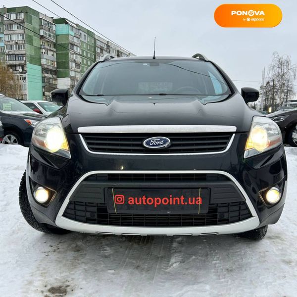 Ford Kuga, 2010, Дизель, 2 л., 260 тис. км, Позашляховик / Кросовер, Чорний, Суми 11369 фото