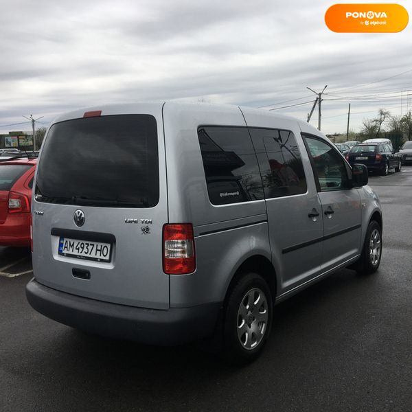 Volkswagen Caddy пасс., 2009, Дизель, 1.9 л., 233 тис. км, Універсал, Сірий, Житомир 36432 фото