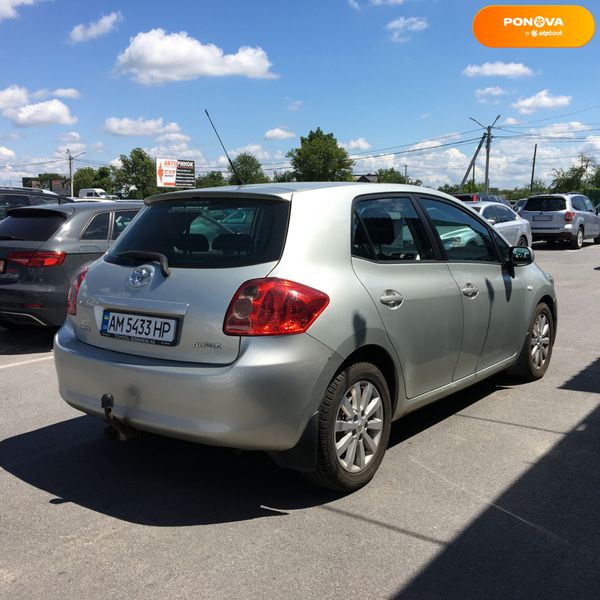 Toyota Auris, 2007, Дизель, 1.4 л., 188 тис. км, Хетчбек, Сірий, Житомир 109691 фото