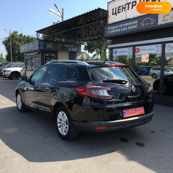 Renault Megane, 2014, Бензин, 1.5 л., 240 тис. км, Універсал, Чорний, Житомир 109519 фото