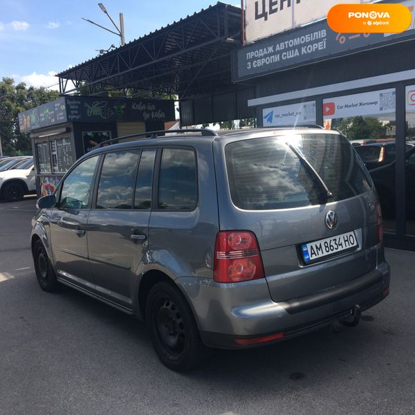 Volkswagen Touran, 2007, Бензин, 1.4 л., 221 тис. км, Універсал, Сірий, Житомир 110582 фото