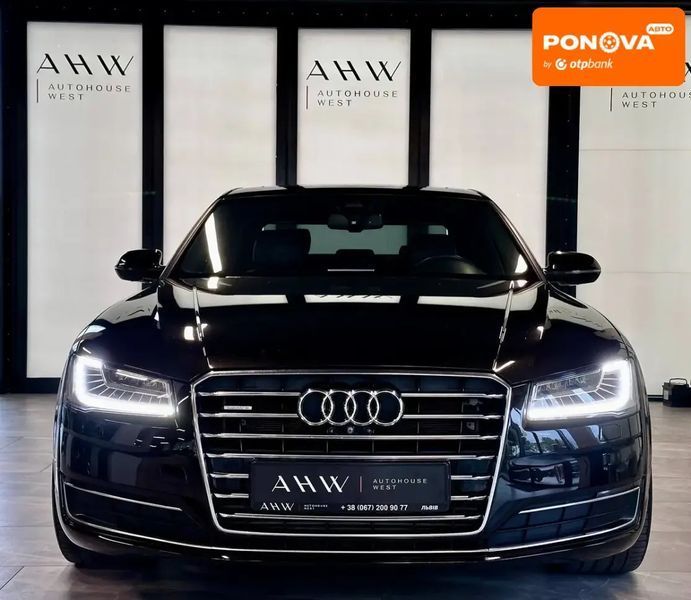 Audi A8, 2013 р., Дизель, 323 тис. км, Седан, Чорний, Львів AT-10399607 фото