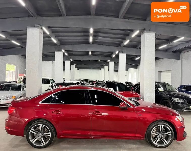 Audi A4, 2018 р., Бензин, 129 тис. км, Седан, Червоний, Кам'янське (Дніпродзержинськ) AT-10418499 фото