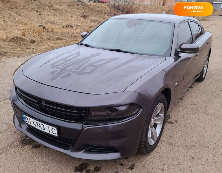 Dodge Charger, 2017, Бензин, 3.6 л., 84 тыс. км, Седан, Серый, Полтава Cars-Pr-56855 фото