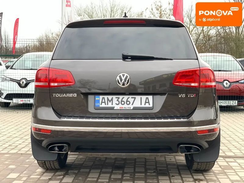 Volkswagen Touareg, 2014 г., Дизель, 228 тыс. км, Внедорожник / Кроссовер, Коричневый, Бердичев AT-10405456 фото
