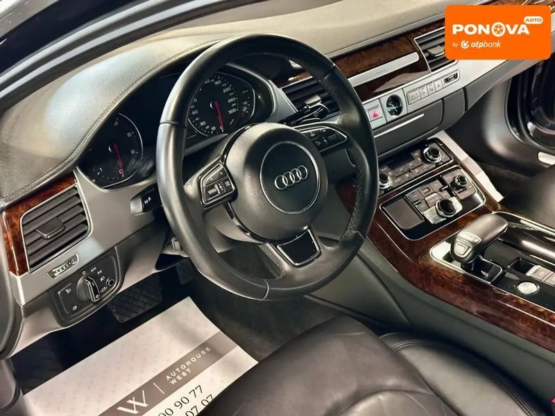 Audi A8, 2013 р., Дизель, 323 тис. км, Седан, Чорний, Львів AT-10399607 фото
