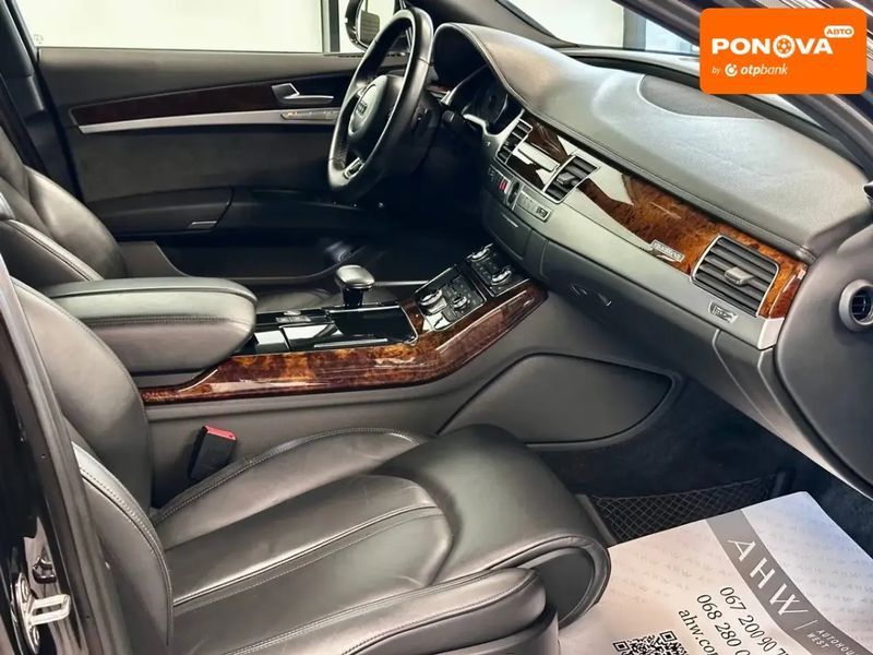 Audi A8, 2013 р., Дизель, 323 тис. км, Седан, Чорний, Львів AT-10399607 фото