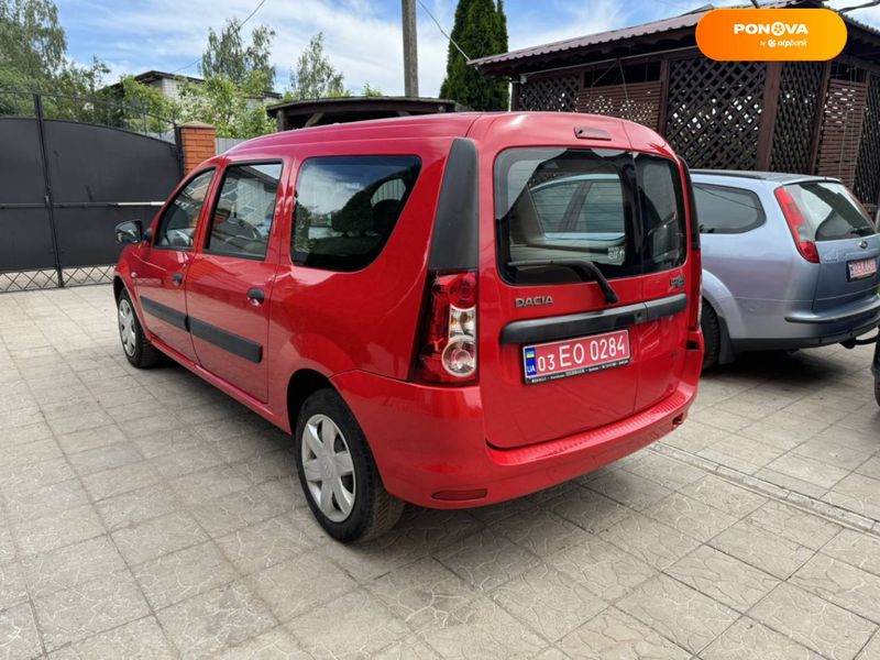 Dacia Logan MCV, 2011, Бензин, 1.4 л., 163 тис. км, Універсал, Червоний, Чернігів Cars-Pr-64348 фото