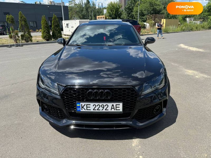 Audi A7 Sportback, 2013, Бензин, 3 л., 160 тыс. км, Лифтбек, Чорный, Днепр (Днепропетровск) Cars-Pr-66196 фото