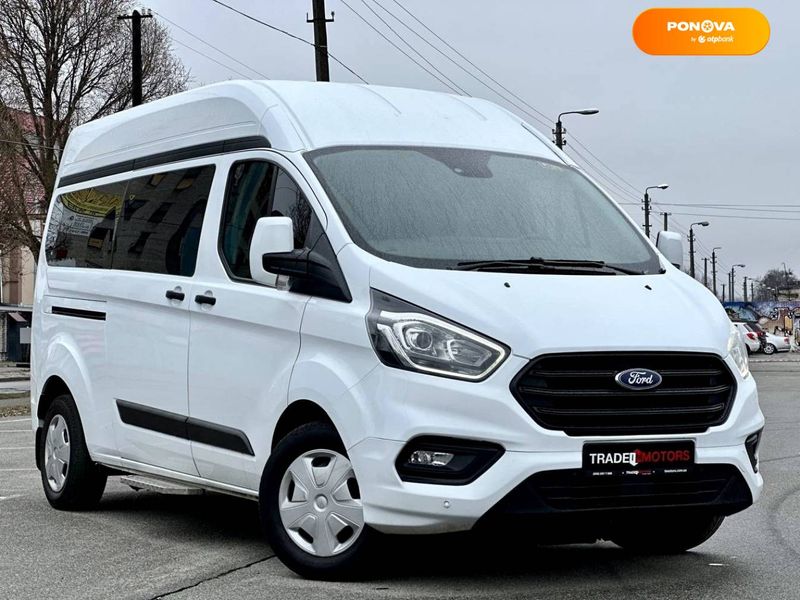 Ford Transit Custom, 2018, Дизель, 2 л., 84 тыс. км, Минивен, Белый, Киев 39629 фото