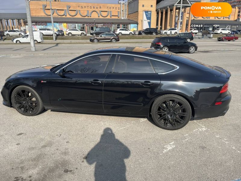 Audi A7 Sportback, 2013, Бензин, 3 л., 160 тис. км, Ліфтбек, Чорний, Дніпро (Дніпропетровськ) Cars-Pr-66196 фото