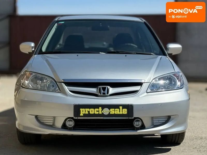 Honda Civic, 2004 р., Бензин, 245 тис. км, Седан, Сірий, Дніпро (Дніпропетровськ) AT-10417591 фото