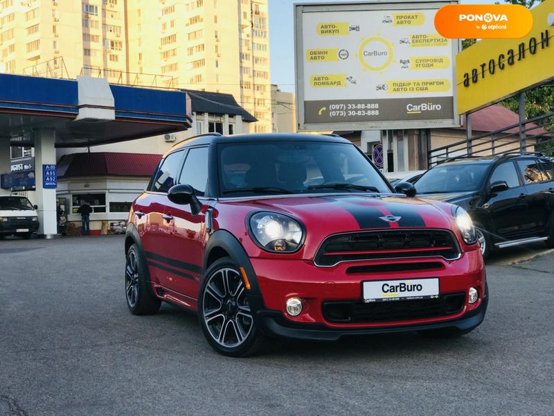 MINI Countryman, 2016, Бензин, 1.6 л., 65 тис. км, Позашляховик / Кросовер, Червоний, Одеса 108083 фото