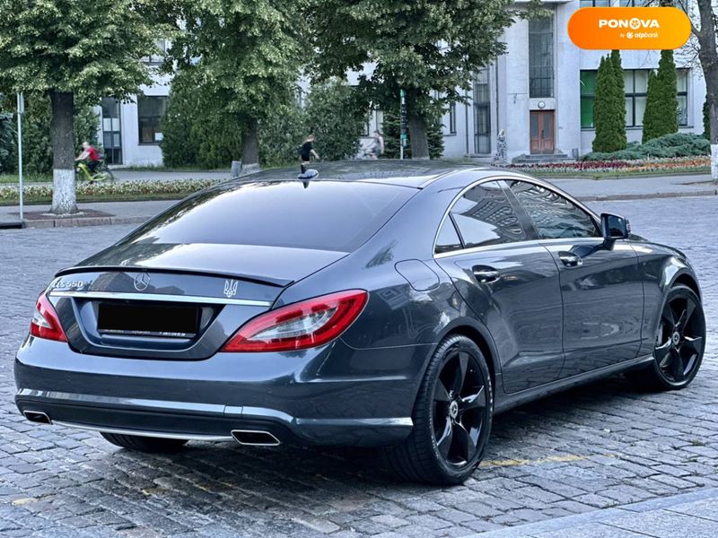 Mercedes-Benz CLS-Class, 2014, Бензин, 4.66 л., 134 тыс. км, Седан, Серый, Харьков Cars-Pr-63183 фото