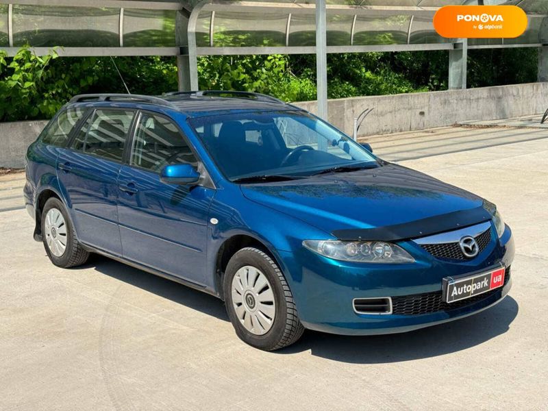 Mazda 6, 2007, Газ пропан-бутан / Бензин, 1.8 л., 213 тыс. км, Универсал, Синий, Киев 42777 фото