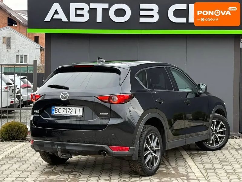 Mazda CX-5, 2018 р., Дизель, 202 тис. км, Позашляховик / Кросовер, Чорний, Львів AT-10407795 фото