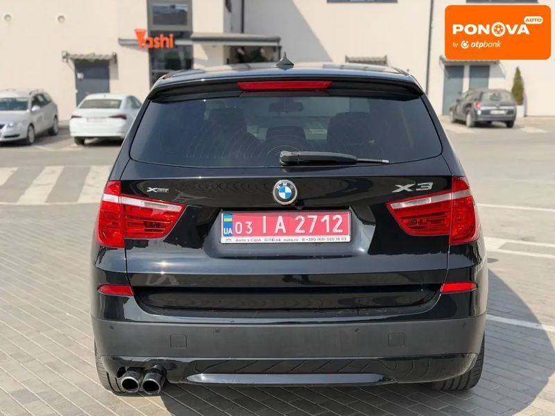 BMW X3, 2014 р., Бензин, 174 тис. км, Позашляховик / Кросовер, Чорний, Рівне AT-10412851 фото
