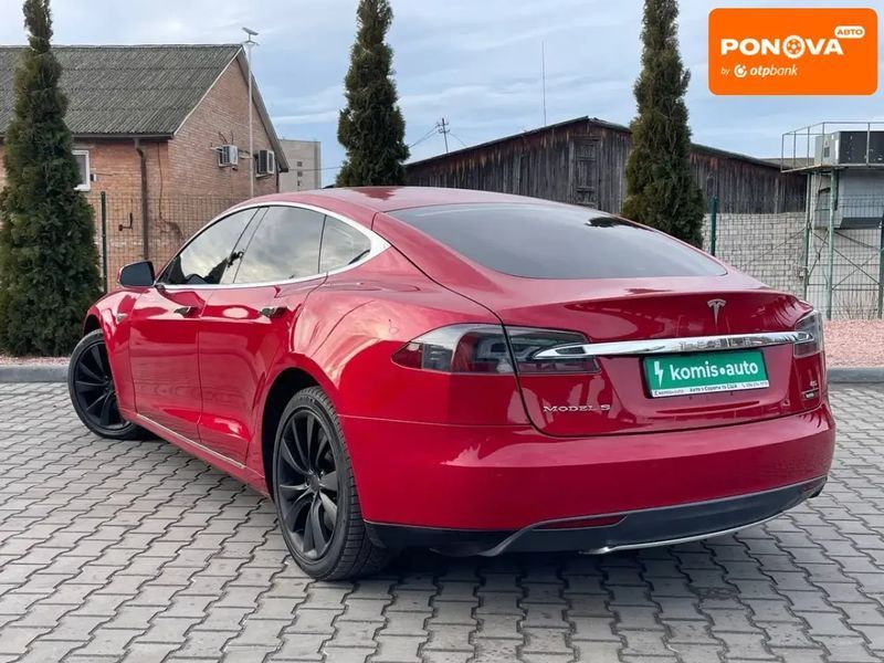 Tesla Model S, 2014 г., Електро, 236 тыс. км, Лифтбек, Красный, Винница AT-10410128 фото