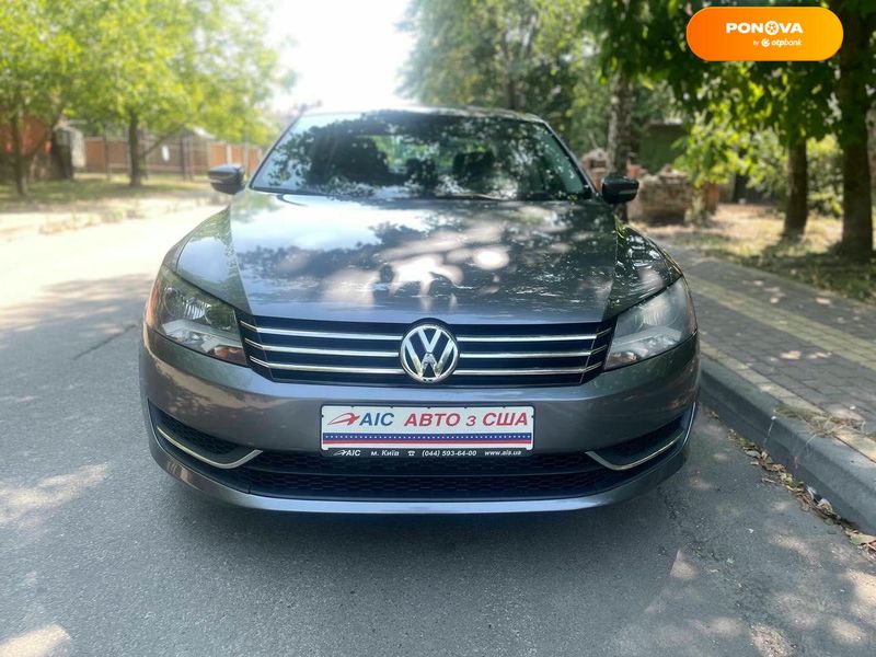 Volkswagen Passat, 2014, Бензин, 1.8 л., 212 тис. км, Седан, Сірий, Київ 110227 фото