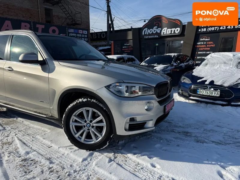 BMW X5, 2015 г., Дизель, 250 тыс. км, Внедорожник / Кроссовер, Бежевый, Тернополь AT-10410097 фото