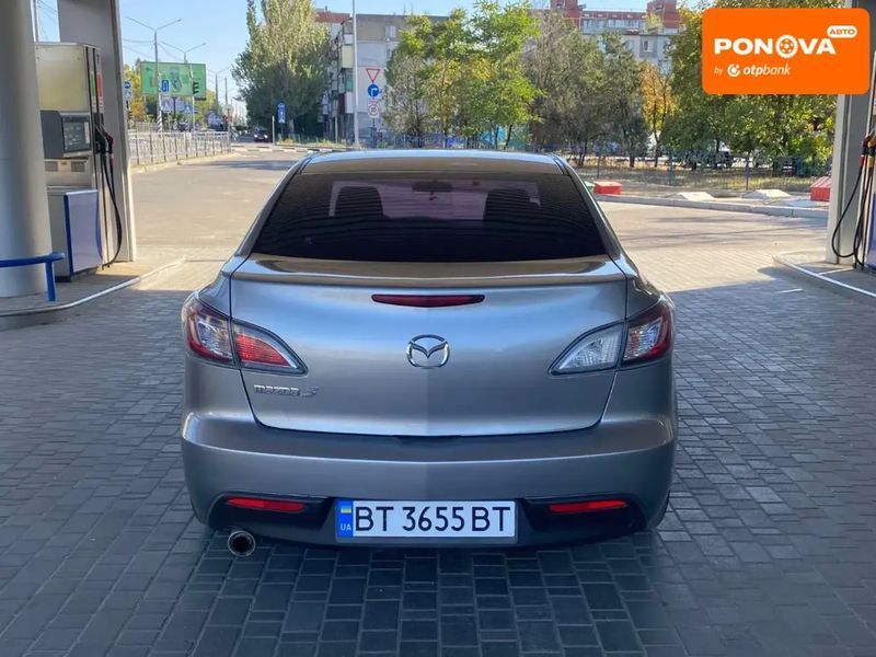 Mazda 3, 2010 р., Газ пропан-бутан / Бензин, 187 тис. км, Седан, Сірий, Миколаїв AT-10403825 фото