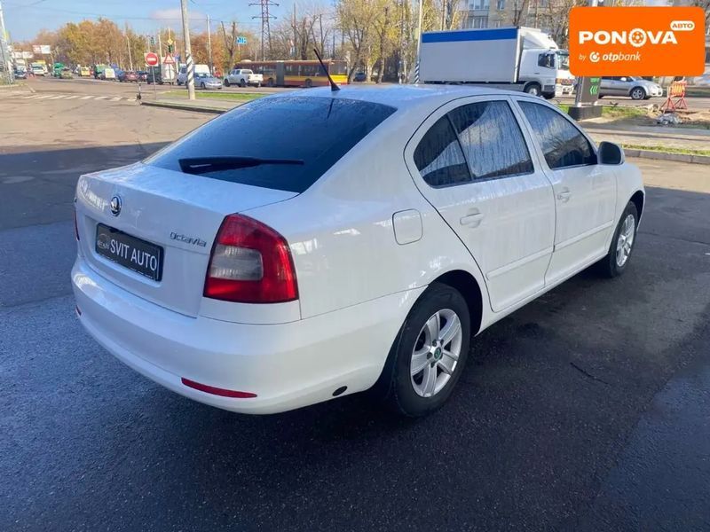 Skoda Octavia, 2011 г., Газ пропан-бутан / Бензин, 195 тыс. км, Лифтбек, Белый, Николаев AT-10404893 фото