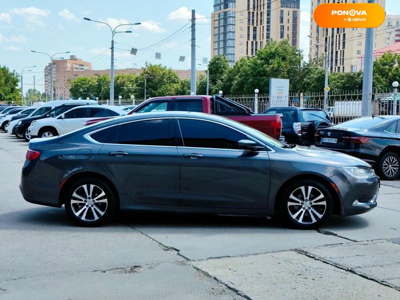 Chrysler 200, 2015, Газ пропан-бутан / Бензин, 2.4 л., 163 тис. км, Седан, Сірий, Харків 102946 фото