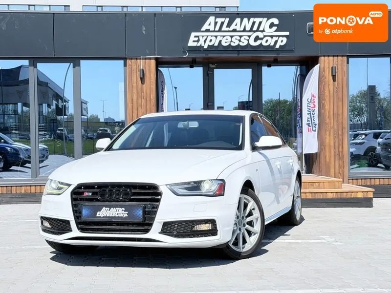 Audi A4, 2016 р., Бензин, 147 тис. км, Седан, Білий, Київ AT-10418994 фото