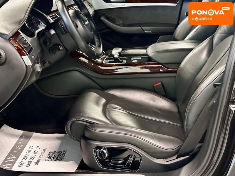 Audi A8, 2013 р., Дизель, 323 тис. км, Седан, Чорний, Львів AT-10399607 фото