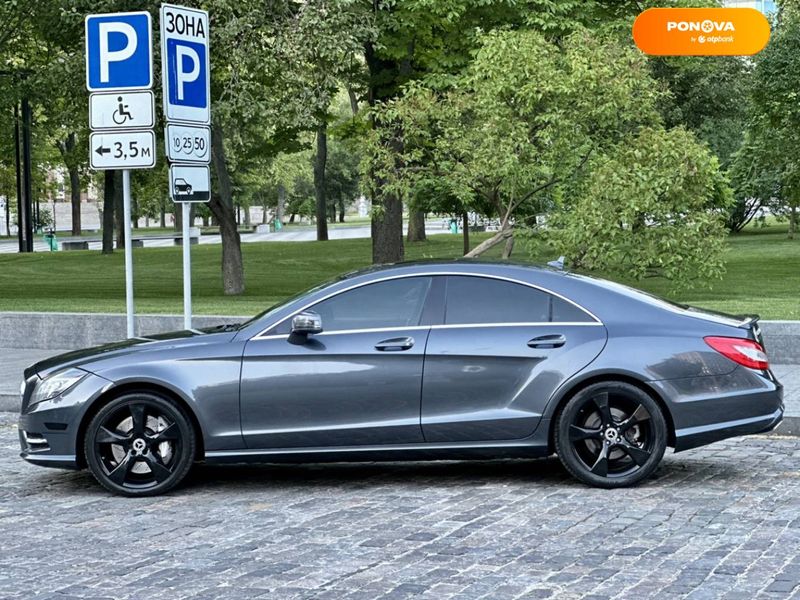 Mercedes-Benz CLS-Class, 2014, Бензин, 4.66 л., 134 тыс. км, Седан, Серый, Харьков Cars-Pr-63183 фото