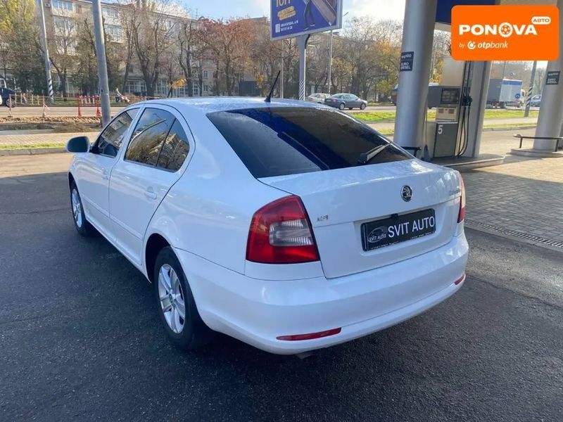 Skoda Octavia, 2011 г., Газ пропан-бутан / Бензин, 195 тыс. км, Лифтбек, Белый, Николаев AT-10404893 фото