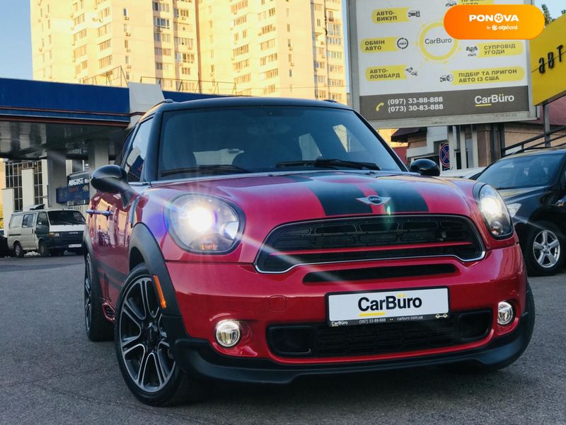 MINI Countryman, 2016, Бензин, 1.6 л., 65 тис. км, Позашляховик / Кросовер, Червоний, Одеса 108083 фото