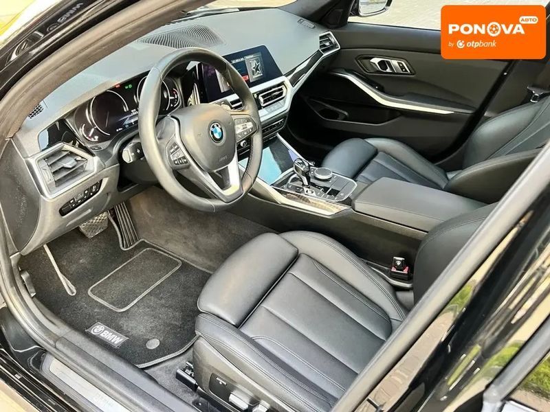 BMW 3 Series, 2019 р., Бензин, 120 тис. км, Седан, Чорний, Дніпро (Дніпропетровськ) AT-10418078 фото