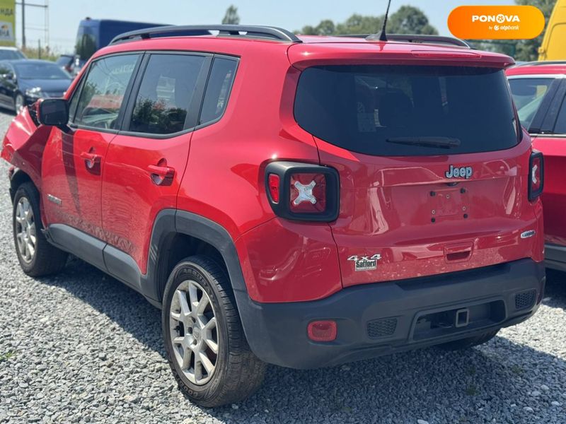 Jeep Renegade, 2019, Бензин, 2.4 л., 116 тис. км, Позашляховик / Кросовер, Червоний, Львів 110218 фото