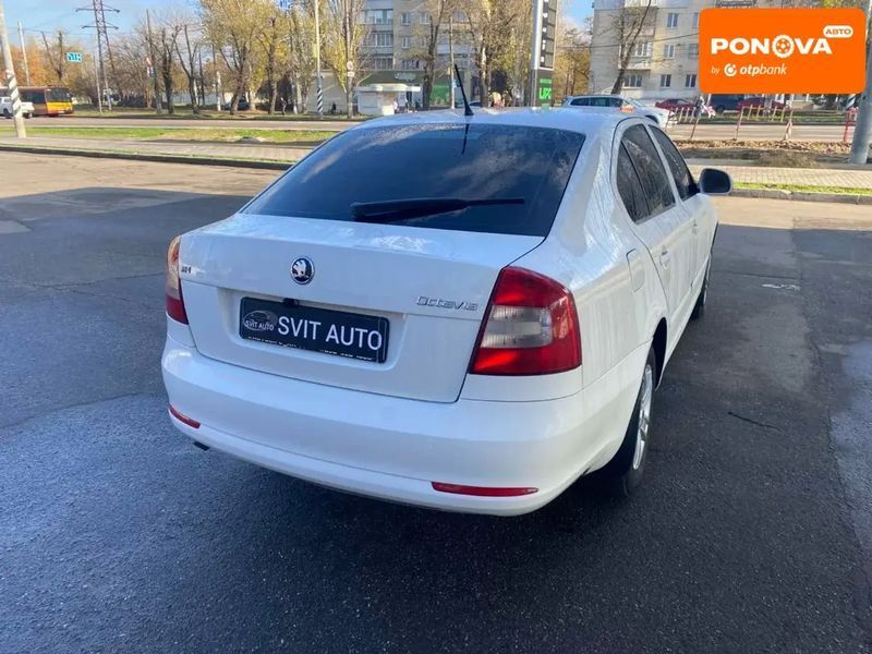 Skoda Octavia, 2011 г., Газ пропан-бутан / Бензин, 195 тыс. км, Лифтбек, Белый, Николаев AT-10404893 фото