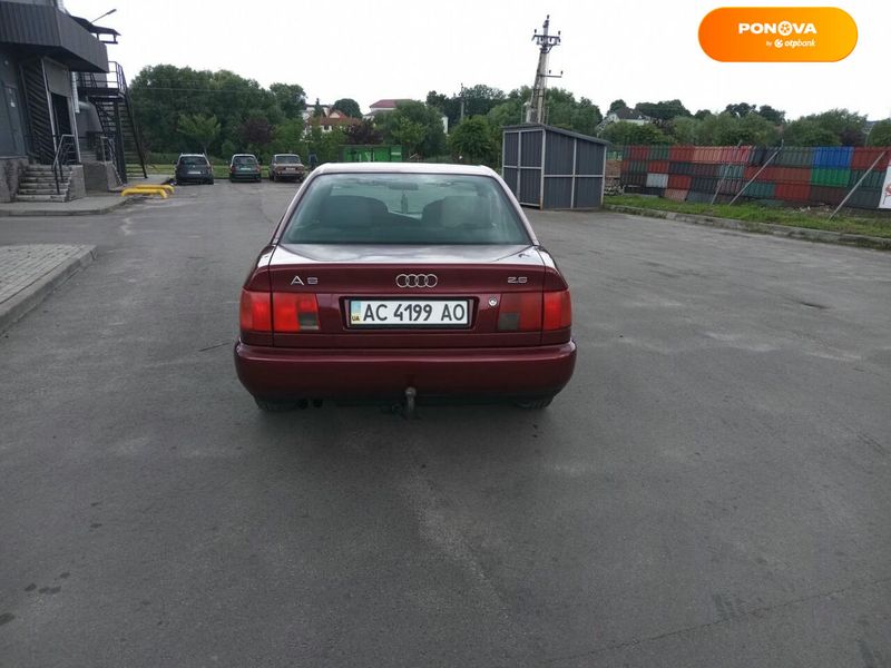 Audi A6, 1995, Газ пропан-бутан / Бензин, 341 тыс. км, Седан, Красный, Луцк Cars-Pr-64822 фото