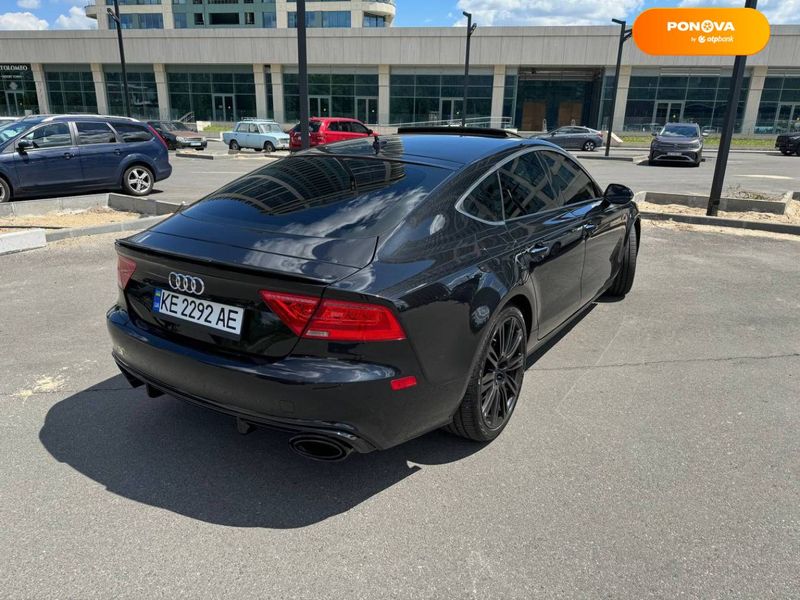 Audi A7 Sportback, 2013, Бензин, 3 л., 160 тыс. км, Лифтбек, Чорный, Днепр (Днепропетровск) Cars-Pr-66196 фото