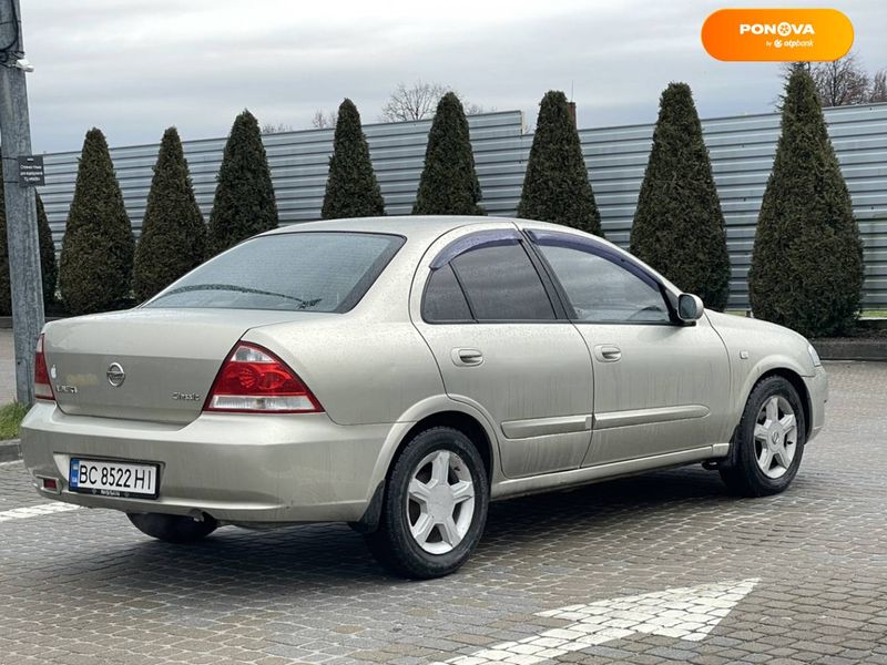 Nissan Almera, 2008, Бензин, 1.6 л., 164 тыс. км, Седан, Бежевый, Львов 8576 фото