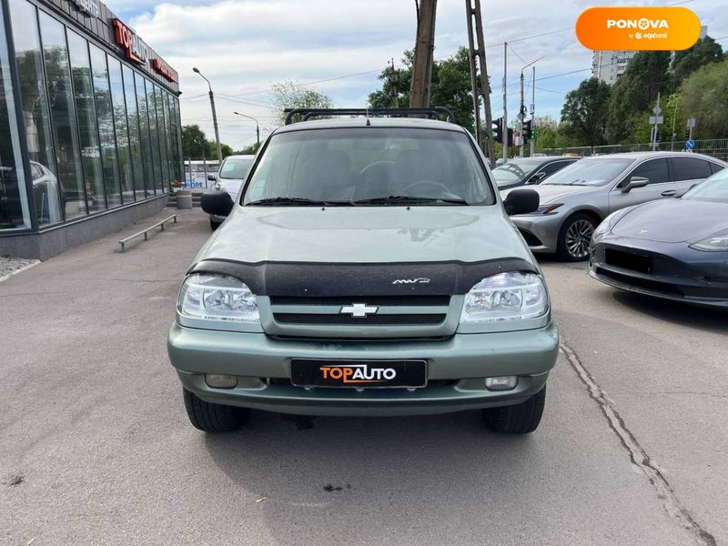 Chevrolet Niva, 2008, Газ пропан-бутан / Бензин, 1.7 л., 193 тис. км, Позашляховик / Кросовер, Зелений, Запоріжжя 40322 фото