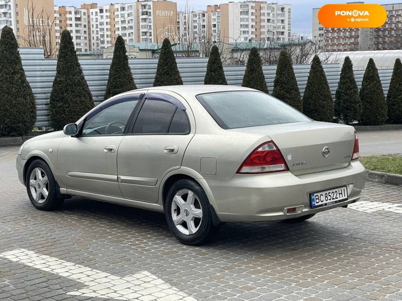 Nissan Almera, 2008, Бензин, 1.6 л., 164 тыс. км, Седан, Бежевый, Львов 8576 фото