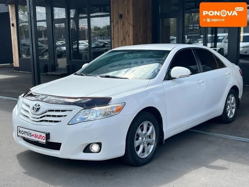 Toyota Camry, 2010 р., Газ пропан-бутан / Бензин, 250 тис. км, Седан, Білий, Вінниця AT-10416143 фото