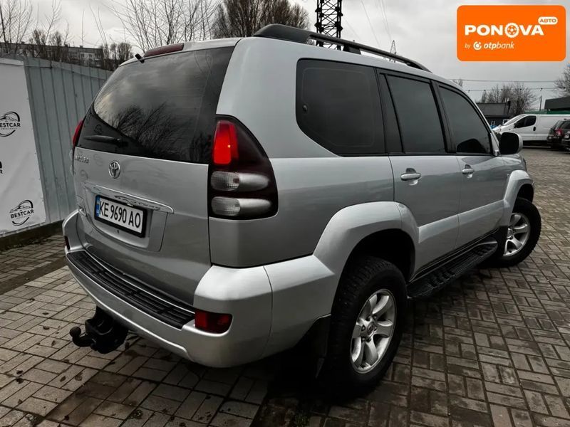 Toyota Land Cruiser Prado, 2005 г., Газ пропан-бутан / Бензин, 240 тыс. км, Внедорожник / Кроссовер, Серый, Днепр (Днепропетровск) AT-10406181 фото